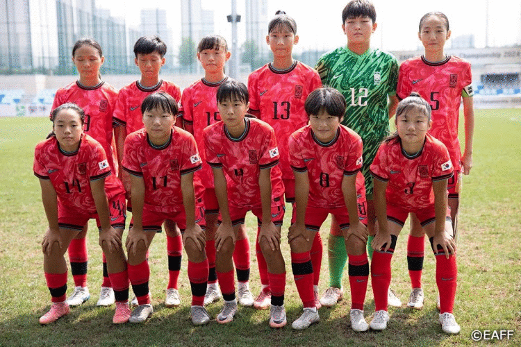 EAFF U15 여자 축구 대표팀 일본전
