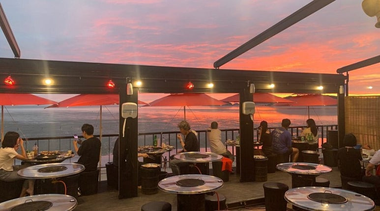 인천 조개구이 '서해안조개광장'