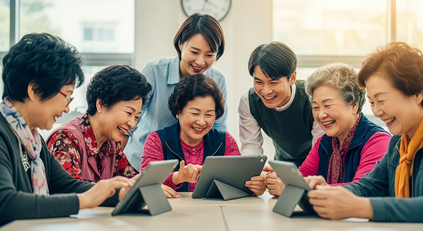 시니어 맞춤형 디지털 교육