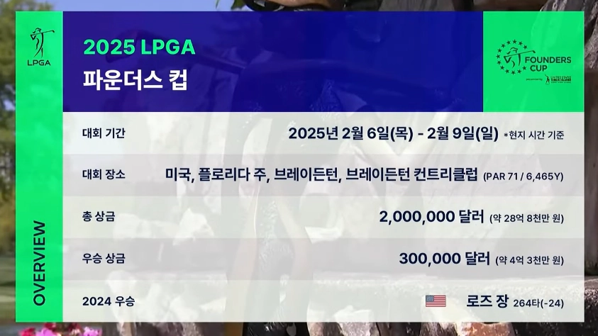 2025 파운더스컵