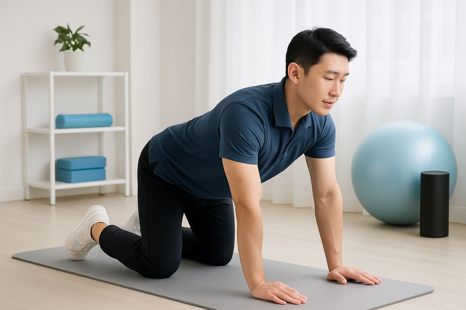 허리 맞춤 운동법