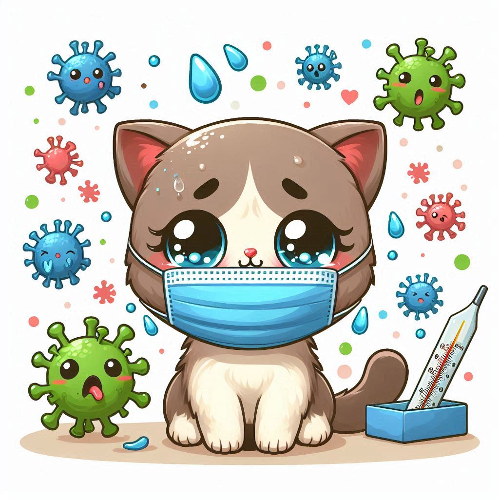 고양이 허피스9