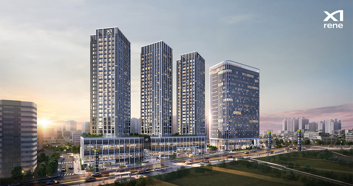 충정로역 자이르네 조감도
