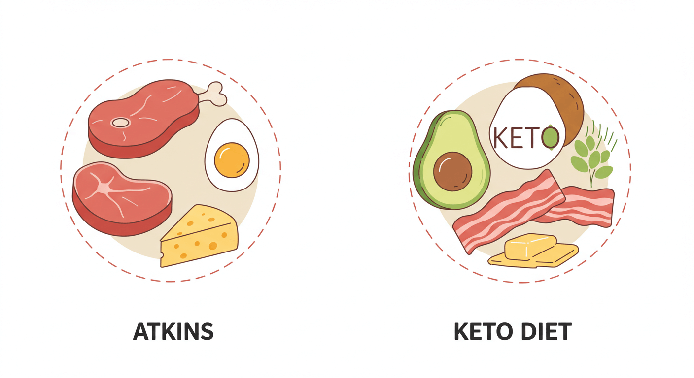 아트킨스 vs 케토 (atkins, keto, best diet)