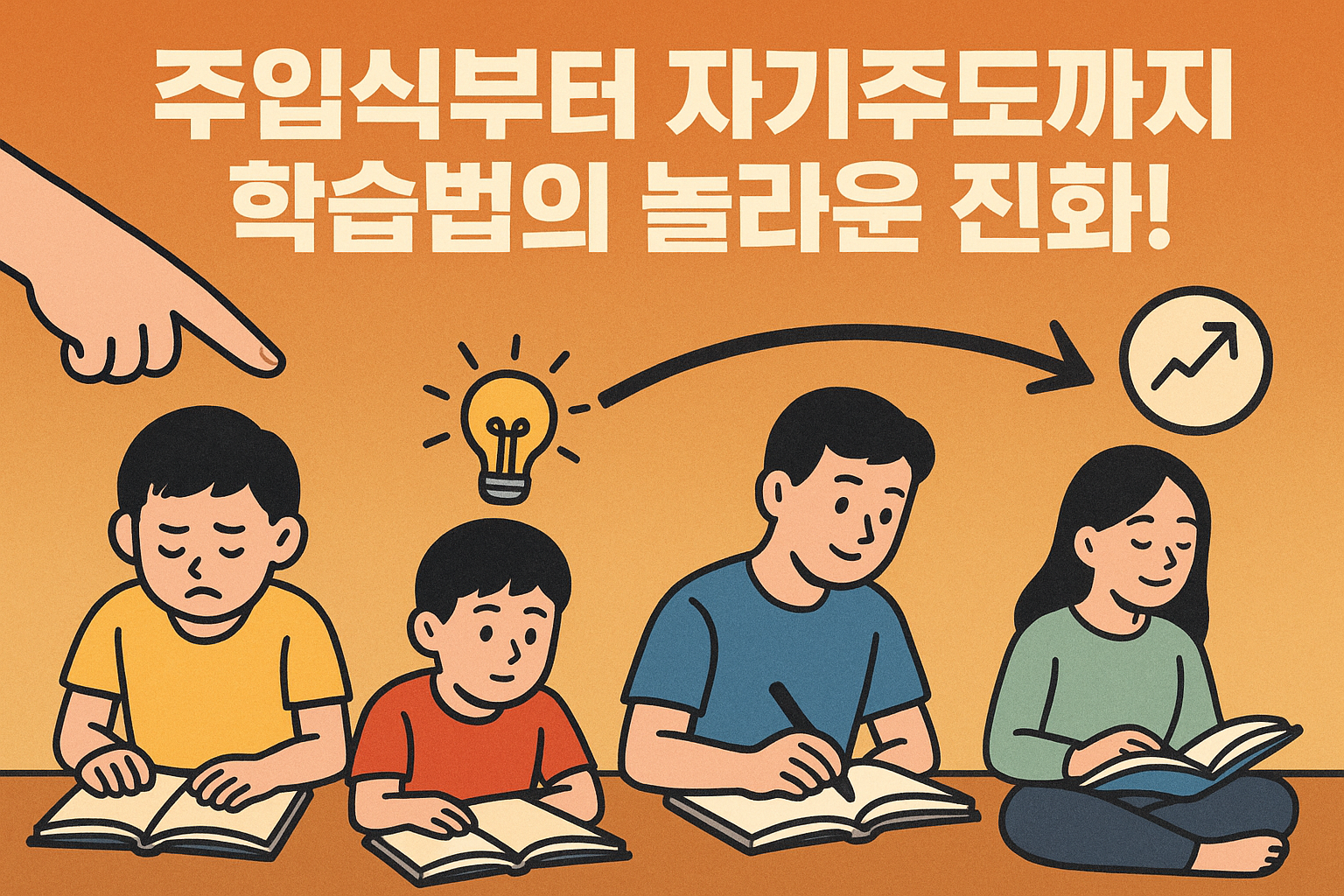 주입식부터 자기주도까지 학습법