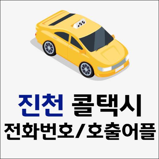 진천 콜택시 전화번호 호출 예약 어플 콜밴 개인 모범 대형 장애인 임산부 펫 공항 택시비 요금