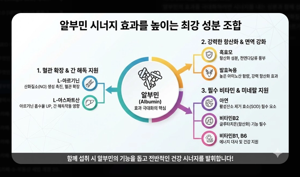알부민 효능 완벽 분석 [2026 최신] 부족 증상 수치 및 올바른 제품 선택 가이드