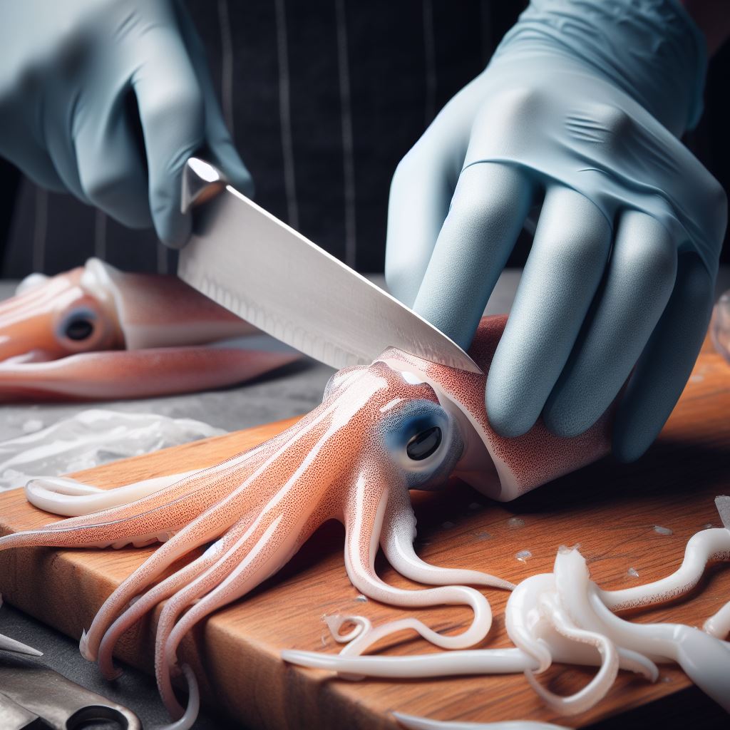 오징어 손질하는 방법