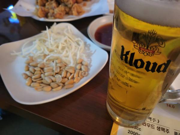 나로도치킨-생맥주