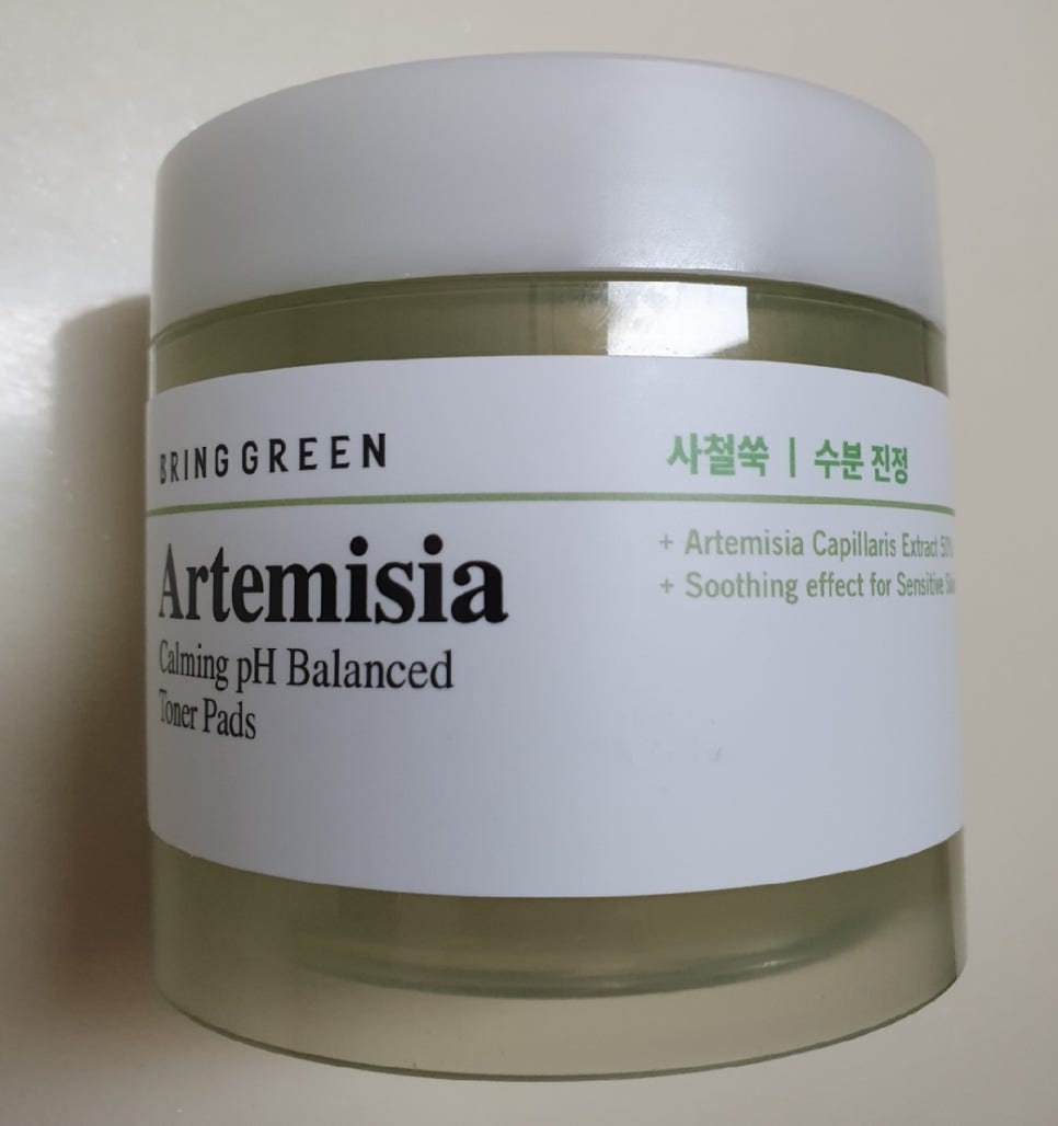 브링그린 사철쑥 토너패드