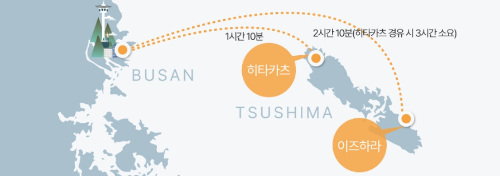 부산 대마도 배편 쓰시마링크호 소요시간