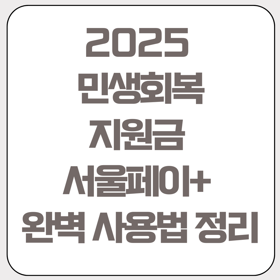 2025-민생-회복-지원금-서울페이-완벽-사용법