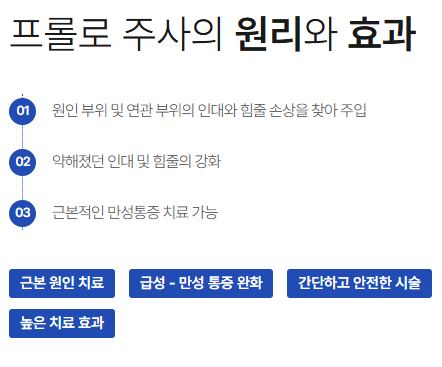 프롤로 주사 프롤로 치료란 프롤로 주사 가격 (병원별 가격 리스트)과 효과 총정리