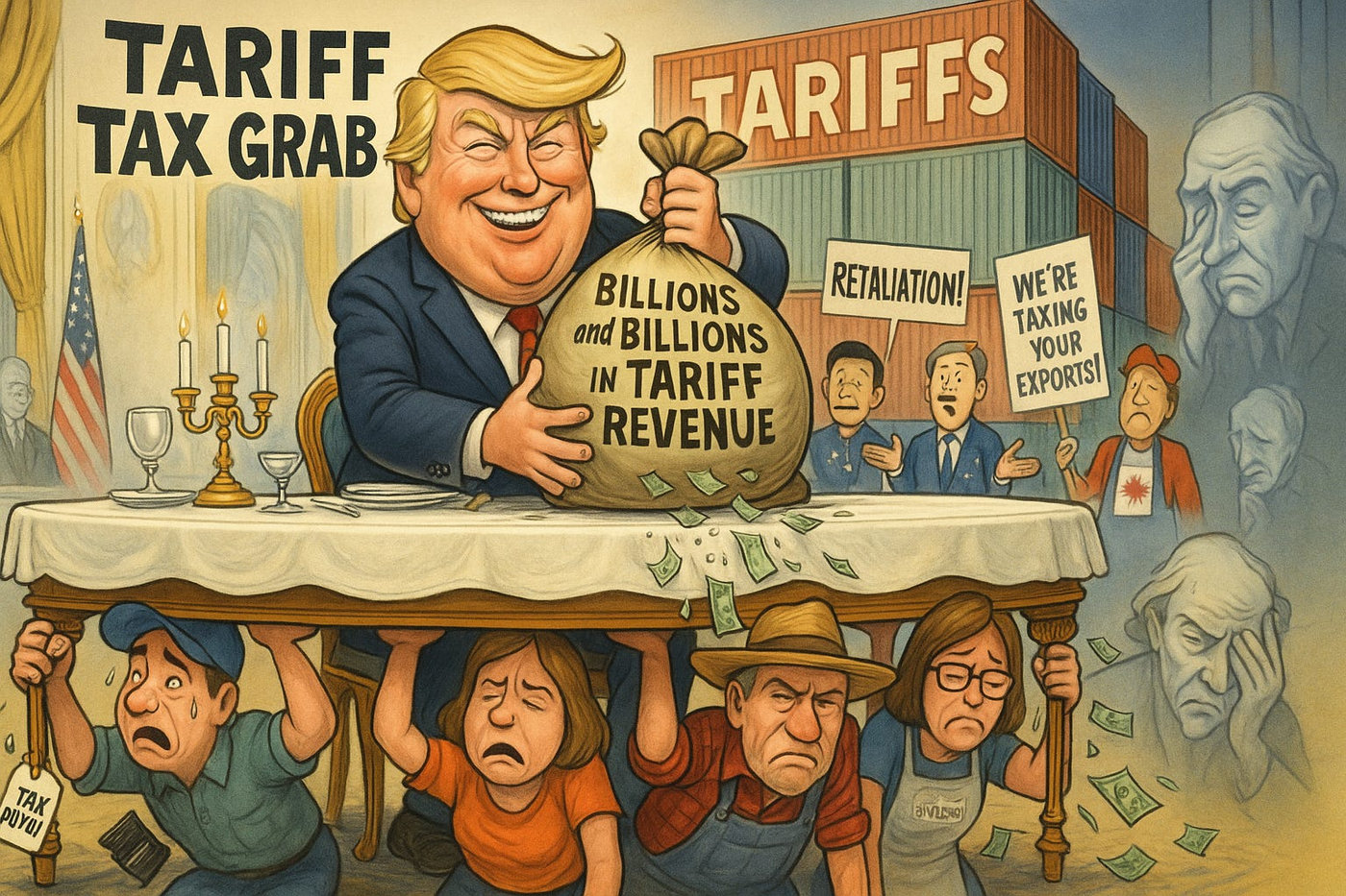 트럼프 대통령의 추가 관세 위협에도 증시 강세