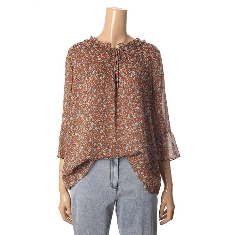 안지크 프릴플라워블라우스 AF2BL5260