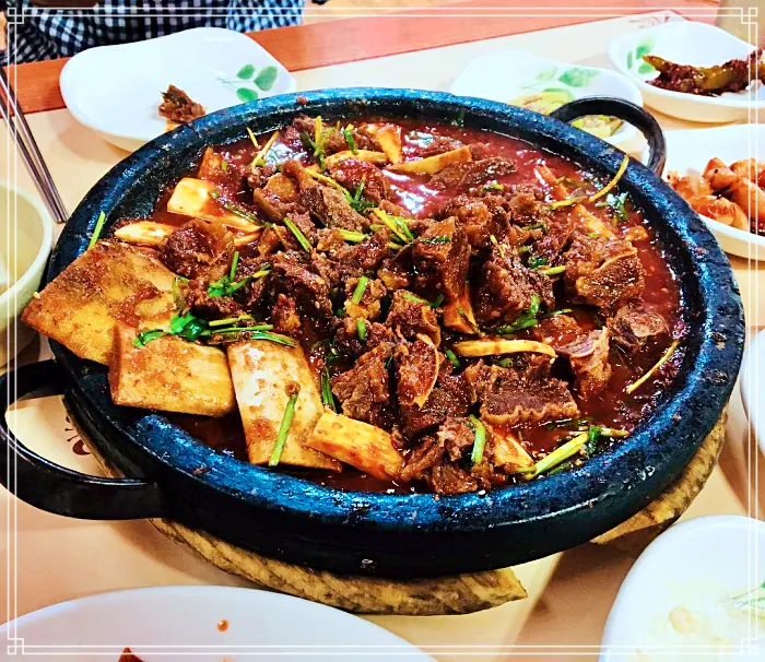 경남 거창 맛집 소갈비찜