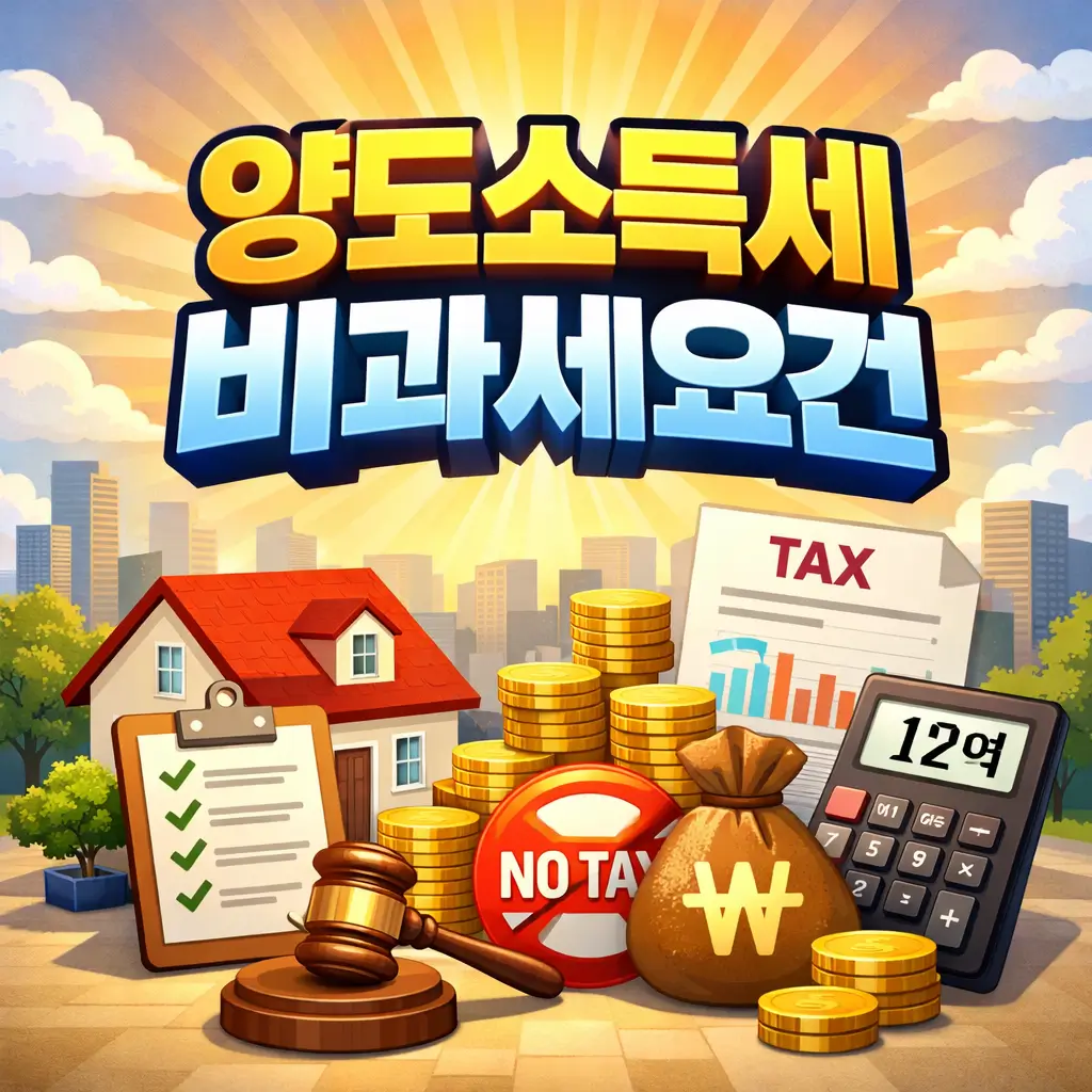 양도소득세 비과세요건