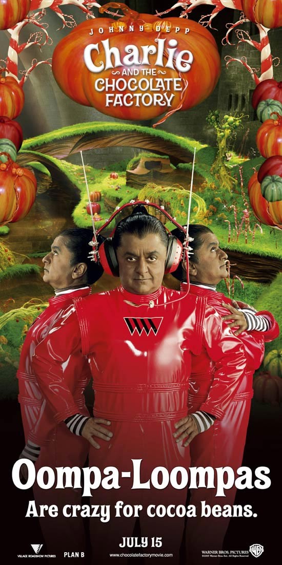 찰리와 초콜릿공장 웡카 정보 등장인물 움파룸파 줄거리 쿠키영상 후기