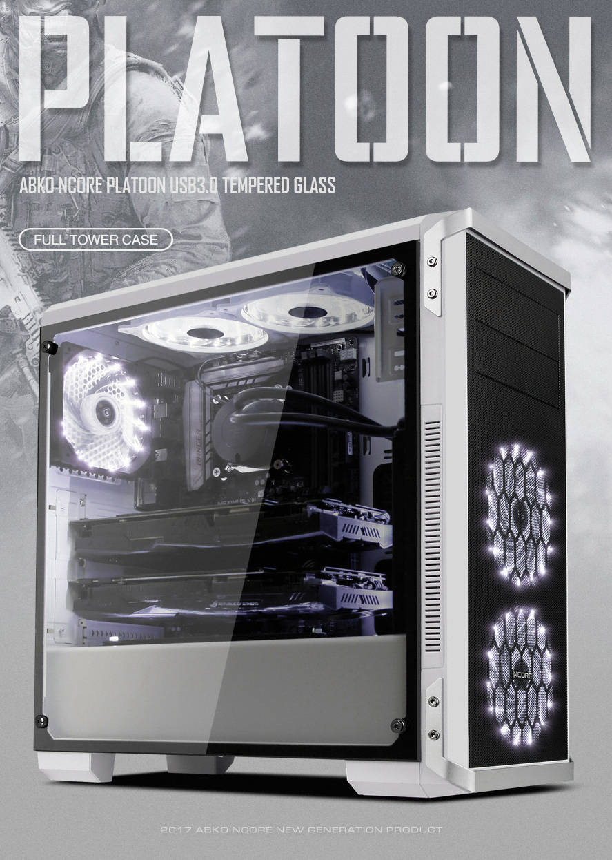 ABKO NCORE Platoon USB3.0 강화 유리