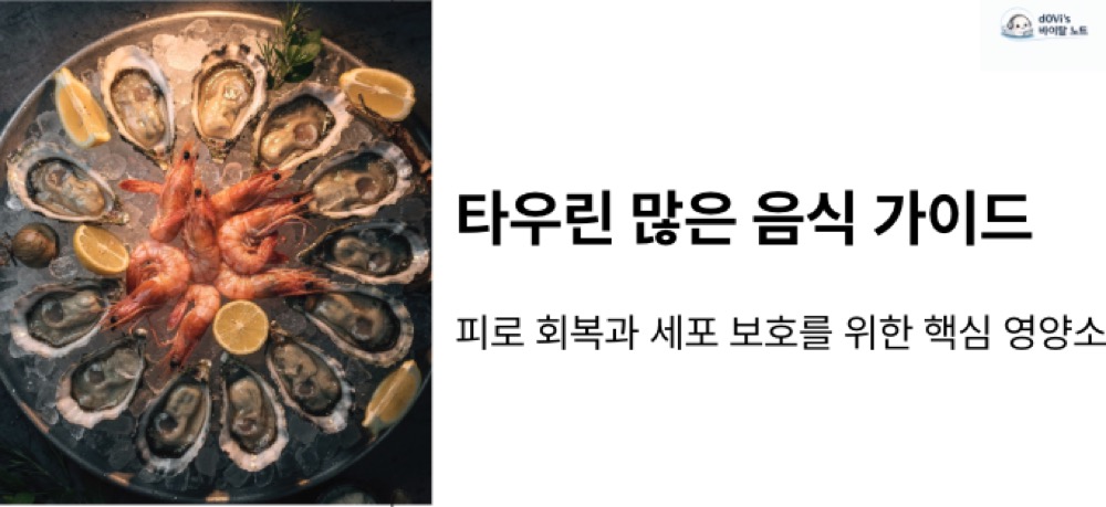 타우린 많은 대표이미지