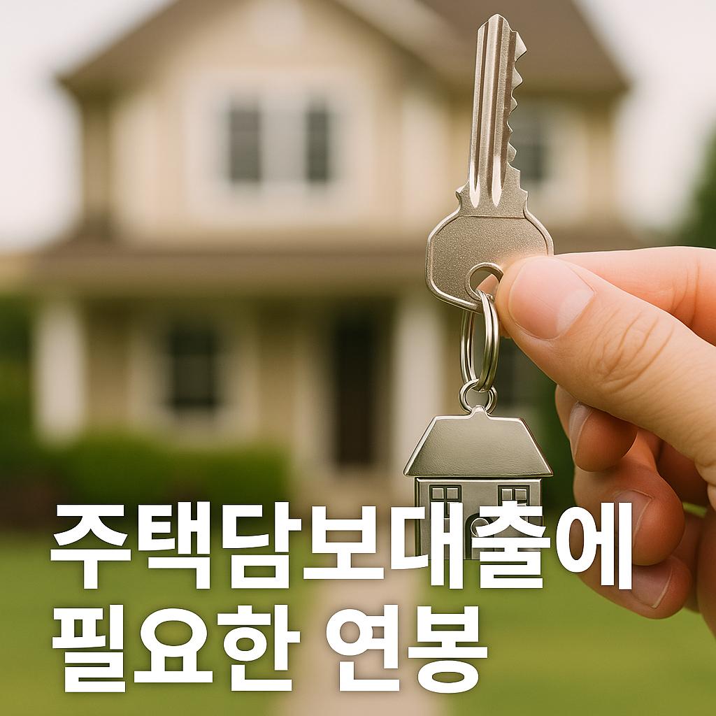 생애최초 주택담보대출 조건