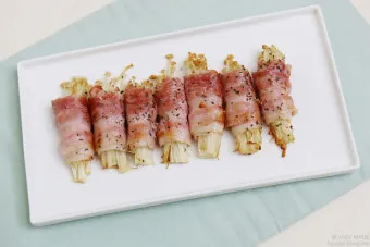 아이 버섯 먹이기 맛있게 레시피 팽이버섯 베이컨말이_17