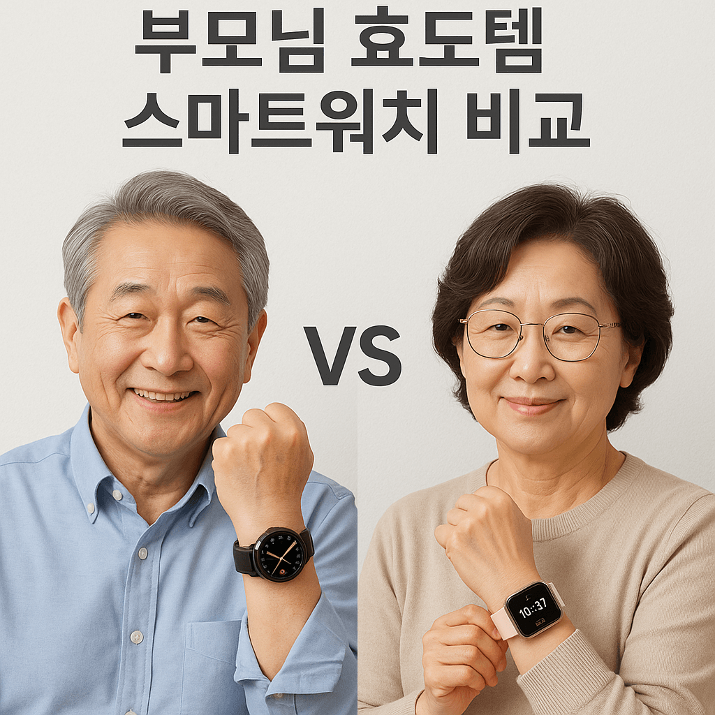 부모님 효도템 스마트워치 비교