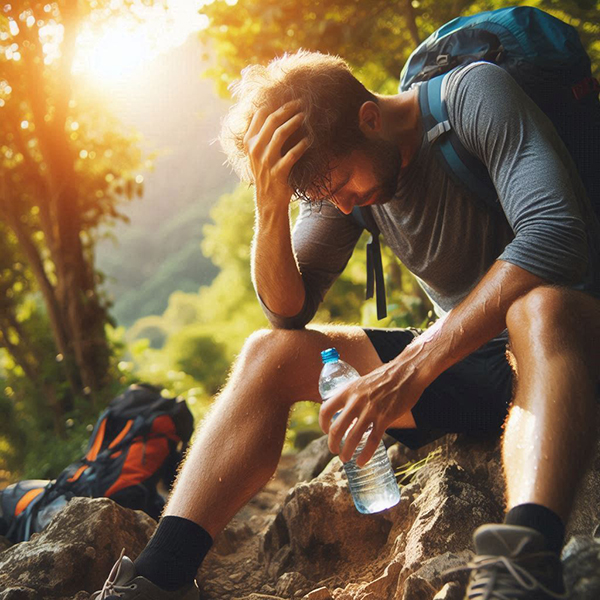 등산 중 어지럼증