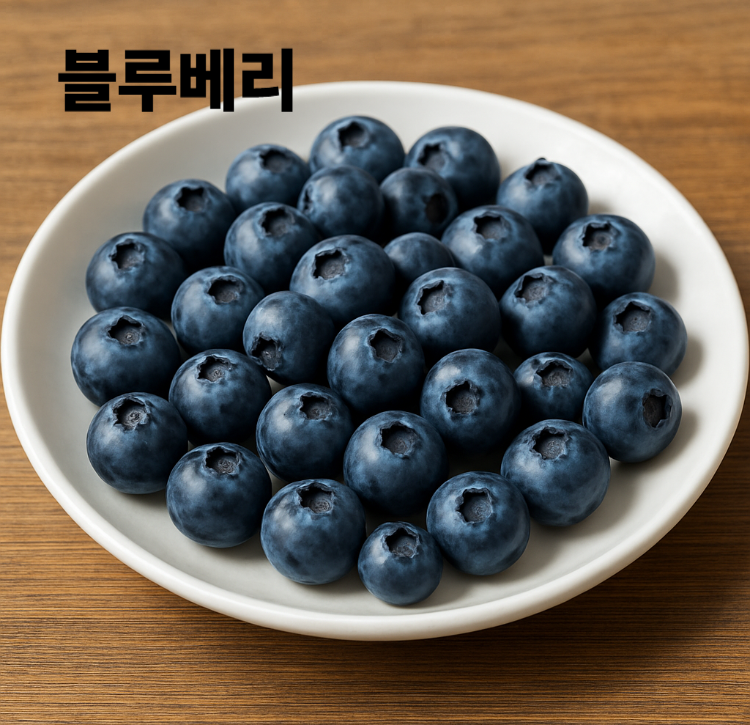 항산화작용 시력보호 심혈관건강 블루베리 효능 영양성분