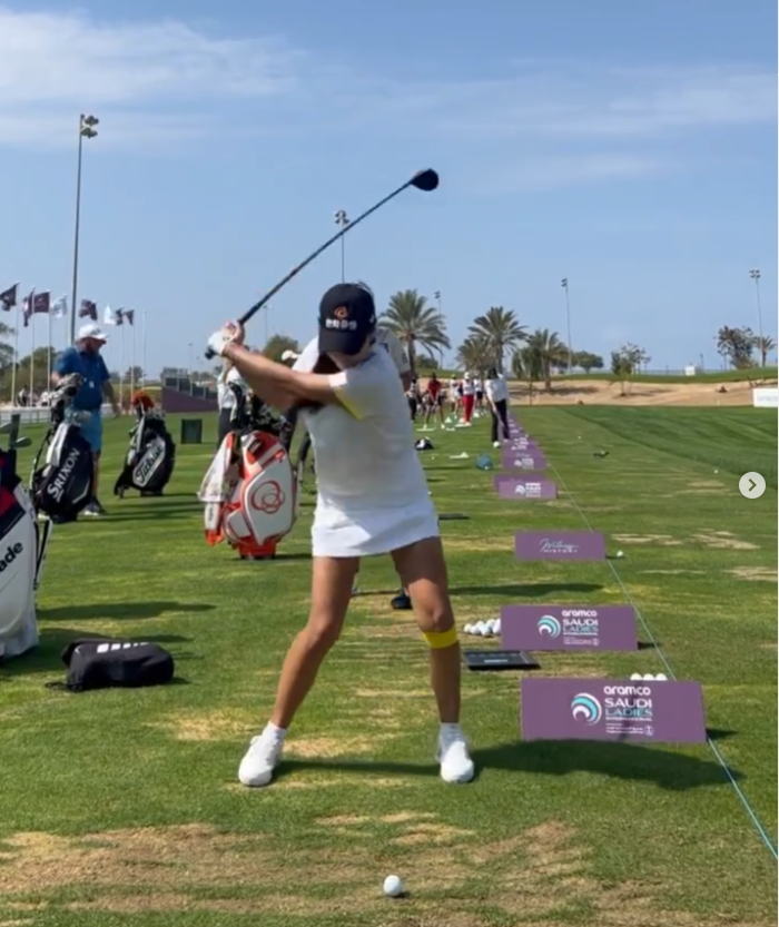 LPGA 투어 활동 당시 성유진 프로