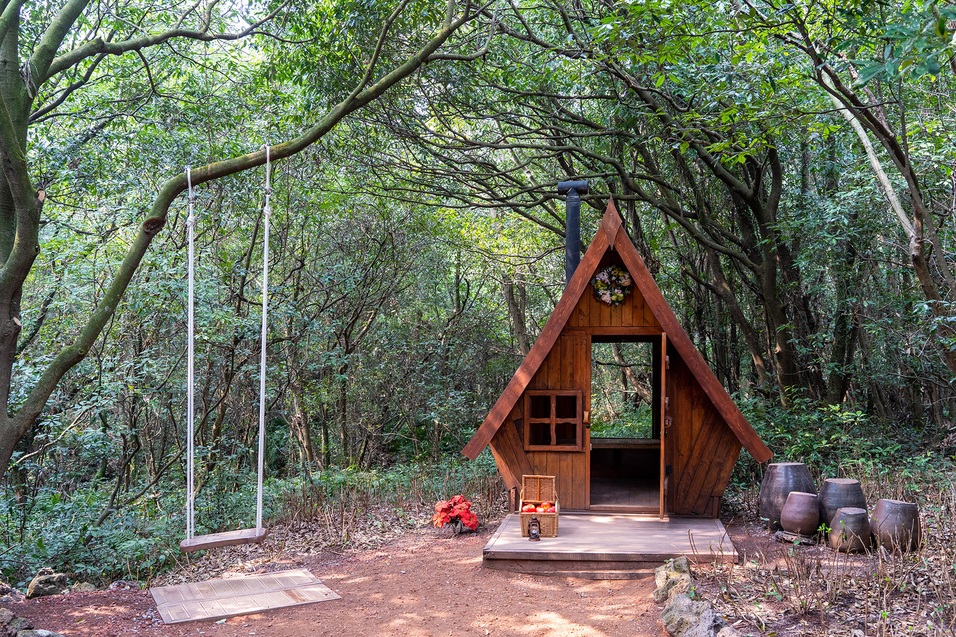 산양큰엉곶(산양곶자왈) 달구지길 백설공주의 집