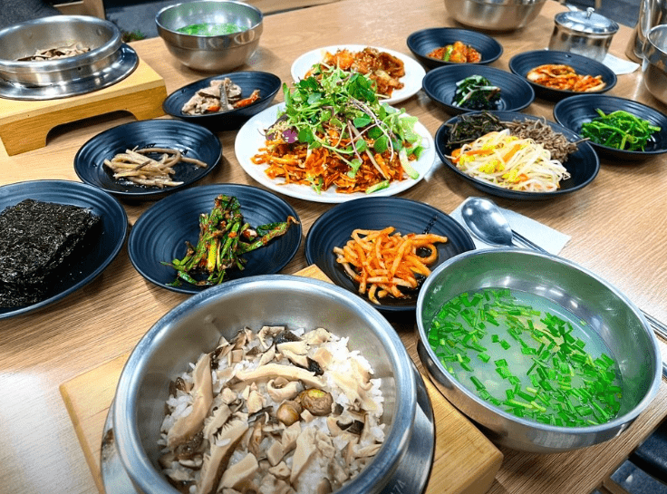 하동 맛집 "지리산이시마표고버섯밥" 음식사진