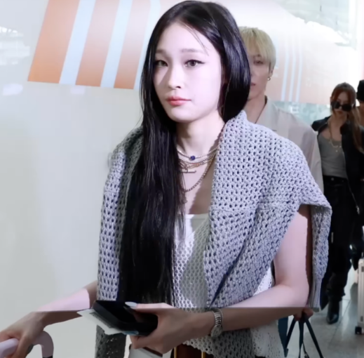 재벌아이돌명품스타일 올데프 애니 공항패션 브랜드 가격 정리 신세계 손녀5