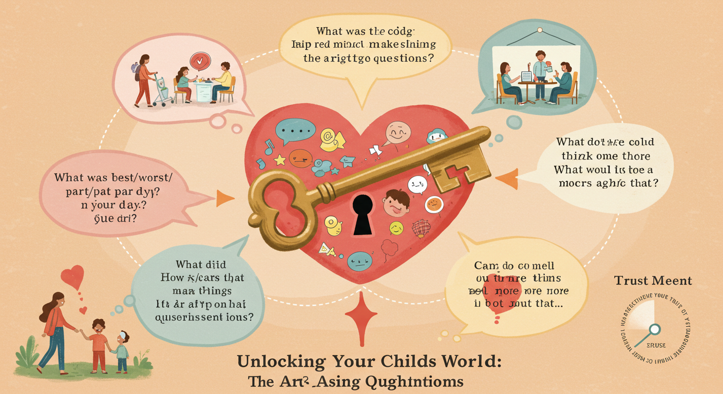 자녀의 속마음을 나타낸 그림