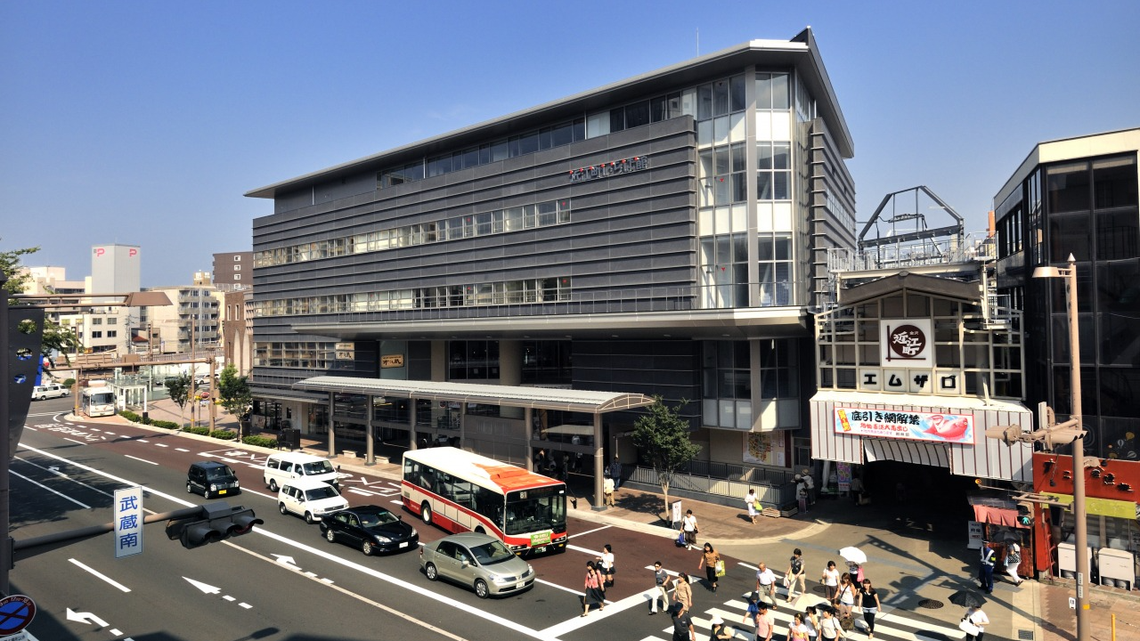 오미초 시장 입구