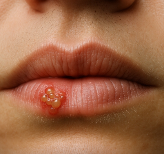 입술에 물집이 생기는 이유