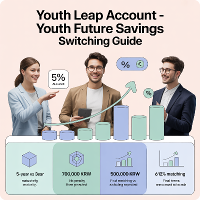 청년도약계좌 청년미래적금 갈아타기 이미지