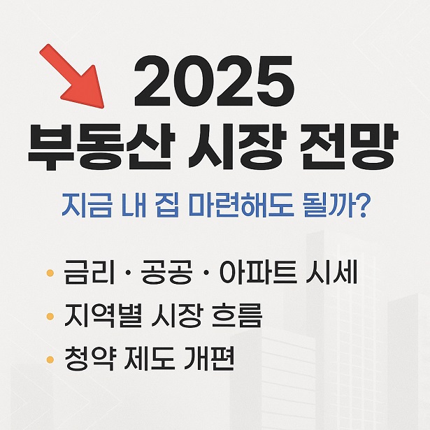 2025 부동산 시장 전망