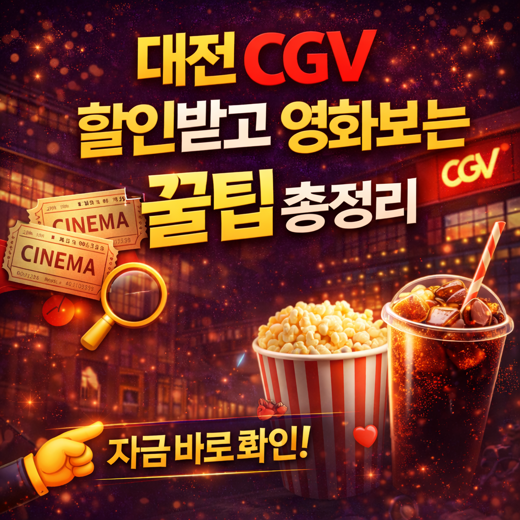 대전 CGV 상영시간표 확인하러 가기