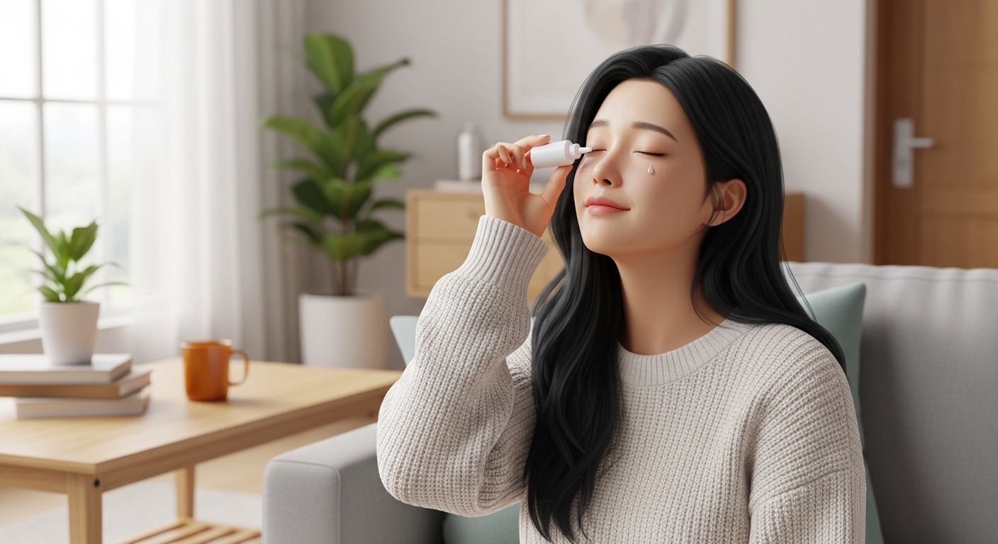 눈물막파괴&amp;#44; 안구건조증치료