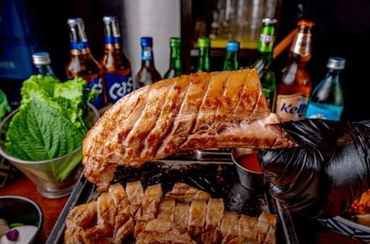 생방송 오늘저녁 오겹살구이