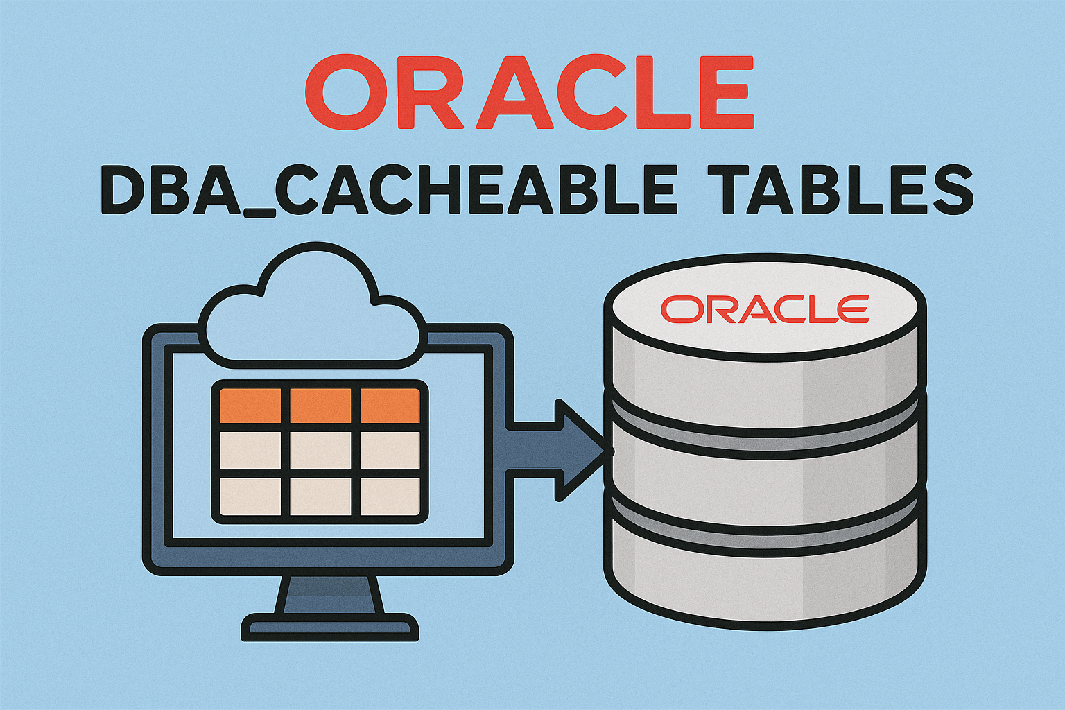 DBA_CACHEABLE_TABLES