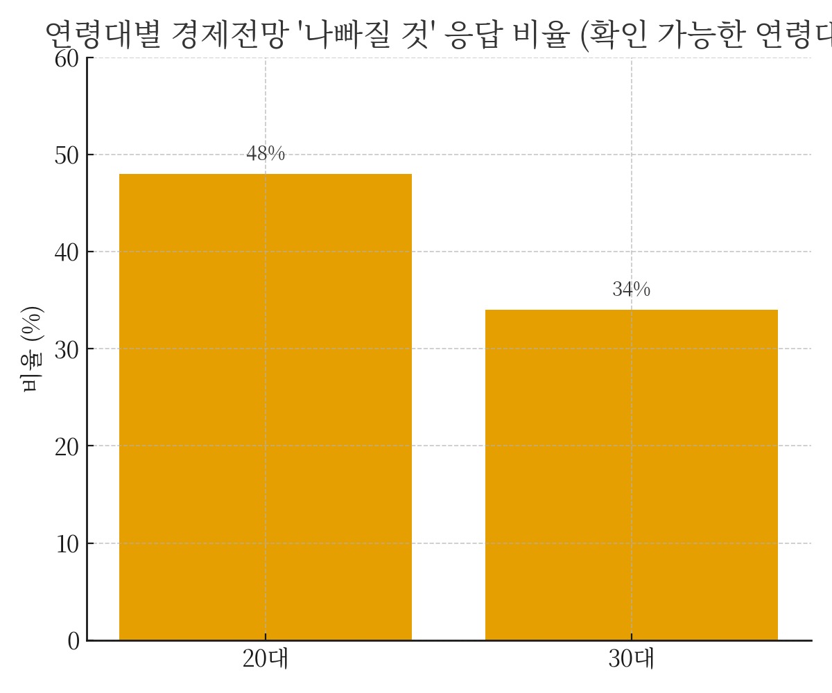 통계로 읽는 한국인의 경제 인식과 미래 비전 관련된 사진