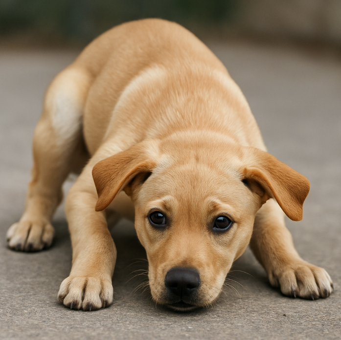 강아지의 카밍 시그널