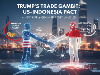 미국 인도네시아 상호무역협정 체결 트럼프의 무역 전쟁과 새로운 공급망 전략 분석