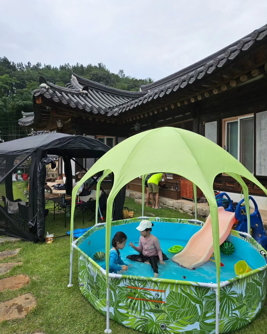 아이들 물놀이