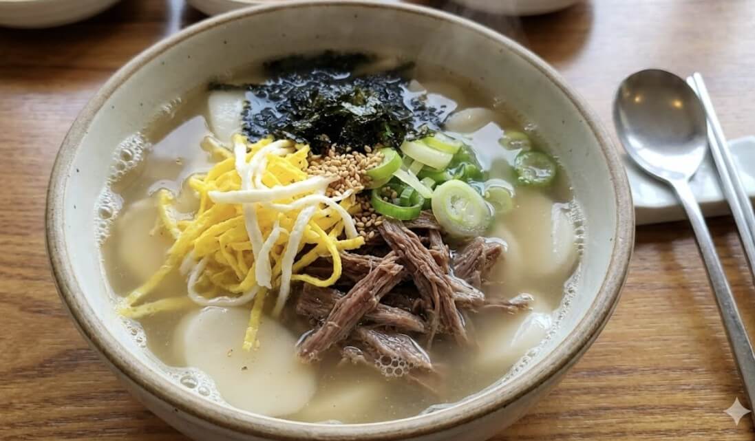 떡국 끓이는법