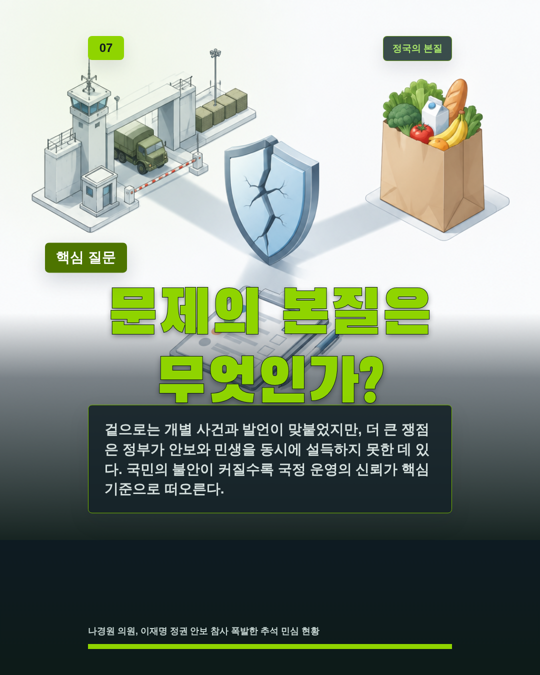 문제의 본질은 무엇인가?