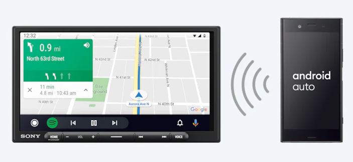 XAV-AX4000 XAV-AX6000 Android Auto 안드로이드 오토