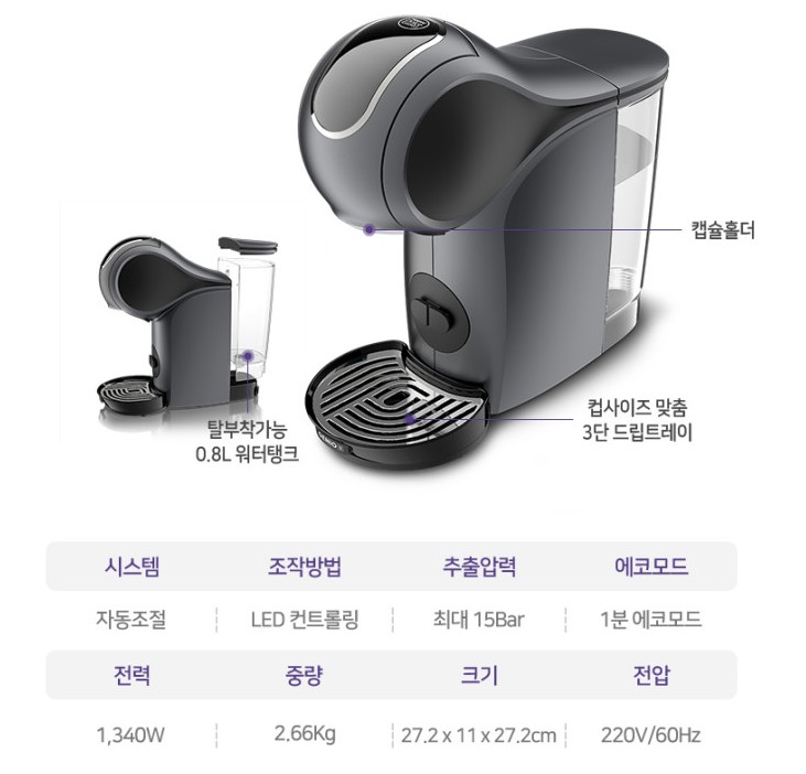 캡슐 커피 머신 추천 베스트